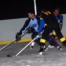 Mecz hokeja na lodowisku