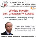 Wykad otwarty profesora Grzegorza Koodko