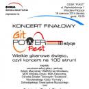 Koncert Finaowy GitPOWERfest 