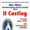 Drugi casting do tytuu Miss i Mistera BC 2015