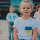 Flash mob dzieci ukraiskich we Wrocawiu