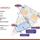  Projekt budowy zadaszonych kortw tenisowych ze ciank przy ul. Putuskiej 