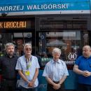 Andrzej Waligrski we Wrocawiu tramwaj oraz krasnala 