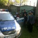 Policjanci na rajdzie rowerowym w Guchoazach