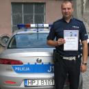Brzeski policjant nagrodzony