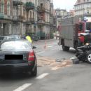 Trzy osoby ranne w wypadku na Piastowskiej