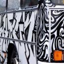 Autobus jak malowany