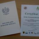 Certyfikat dla gimnazjum