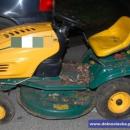 Ukrad traktorek ogrodniczy 