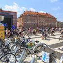 Rekordowy sezon rowerowy – najpopularniejsze stacje Wrocawskiego Roweru Miejskiego 