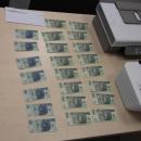 Podrobionych banknoty