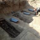 Odkryto i ekshumowano groby ofiar wojny