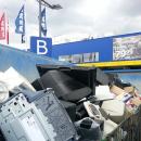 Zbiórka odpadów w Alei Bielany
