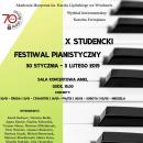 X Studencki Festiwal Pianistyczny
