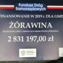 3,2 mln zotych z Funduszu Drg Samorzdowych dla Gminy rawina