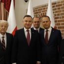 Pierwszy raz whistorii - Prezydent RP Andrzej Duda wrodzie lskiej - fotorelacja