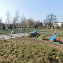 Trwa remont placu zabaw w parku miejskim przy ul. Sportowej