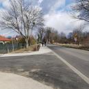 Budowa chodnika w Galowicach - koniec II etapu