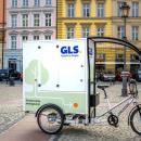 Pierwszy rower kurierski GLS we Wrocławiu