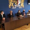 Podpisanie umowy na rozbudow Szkoy Podstawowej w Chrzstawie Wielkiej