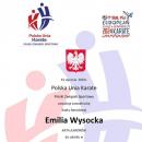 Wysocka i Żurek powołane na Mistrzostwa   Europy w Karate WKF