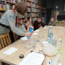 Harcerze ze Smolca na ekologiczno-matematycznych warsztatach w bibliotece