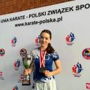 16-letnia Emilia Wysocka mistrzyni Polski Seniorek Karate